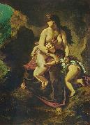 Eugene Delacroix Medea Germany oil painting artist